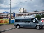 Бесплатный автобус Genser в пункт аренды автомобилей АрендаАвто-юрг на ул.Добролюбова